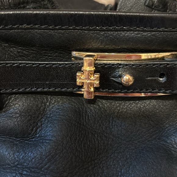 Tory Burch Black wedge booties size 6 - Picture 2 of 5